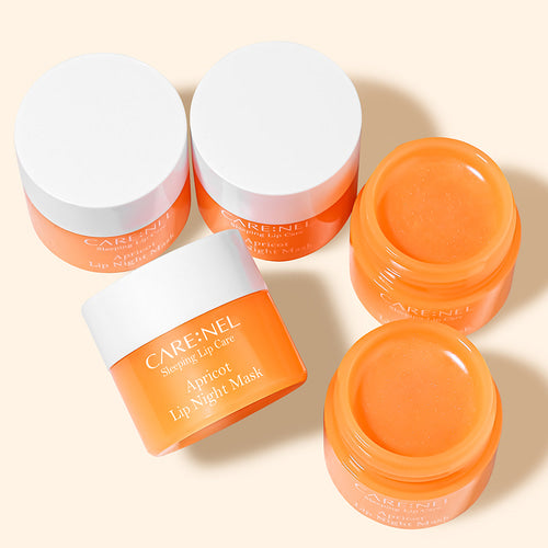 CARE:NEL apricot lip night mask naktinė lūpų kaukė 5g