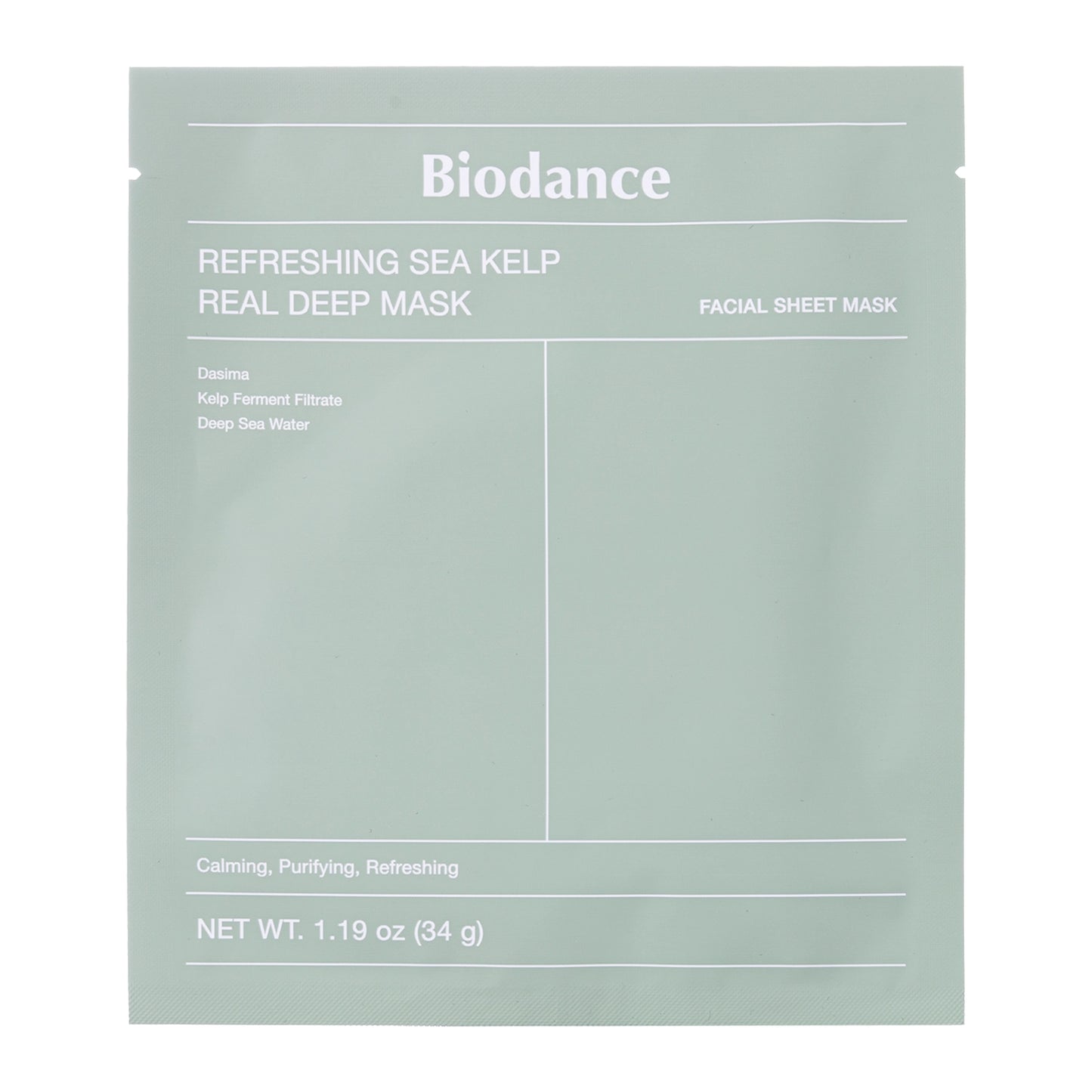 biodance kaukes lietuvoje internetu geriausios veido kaukes Biodance-Refreshing-Sea-Kelp-Real-Deep-Mask-Soothing-and-Moisturizing-Face-Mask