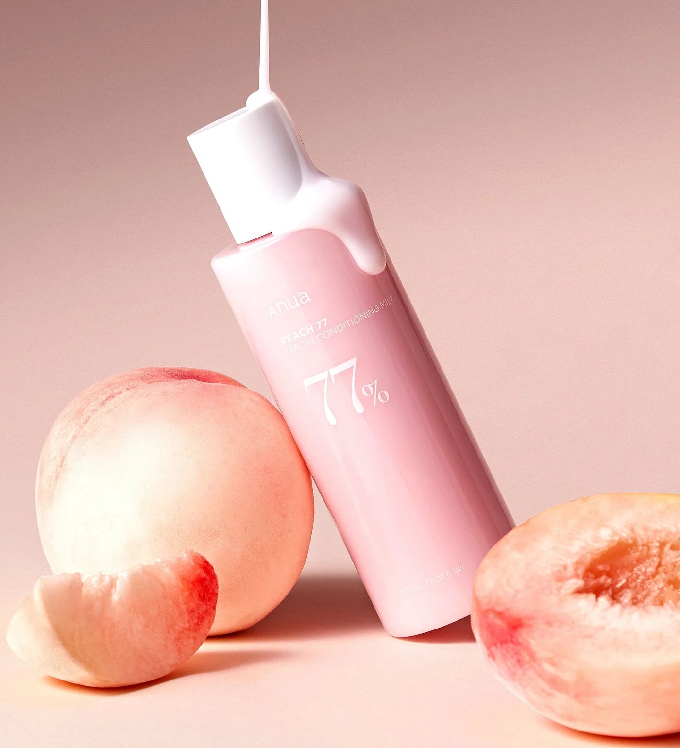 Anua Peach 77 Niacin Conditioning Milk kondicionuojantis pienelis veidui 150 ml