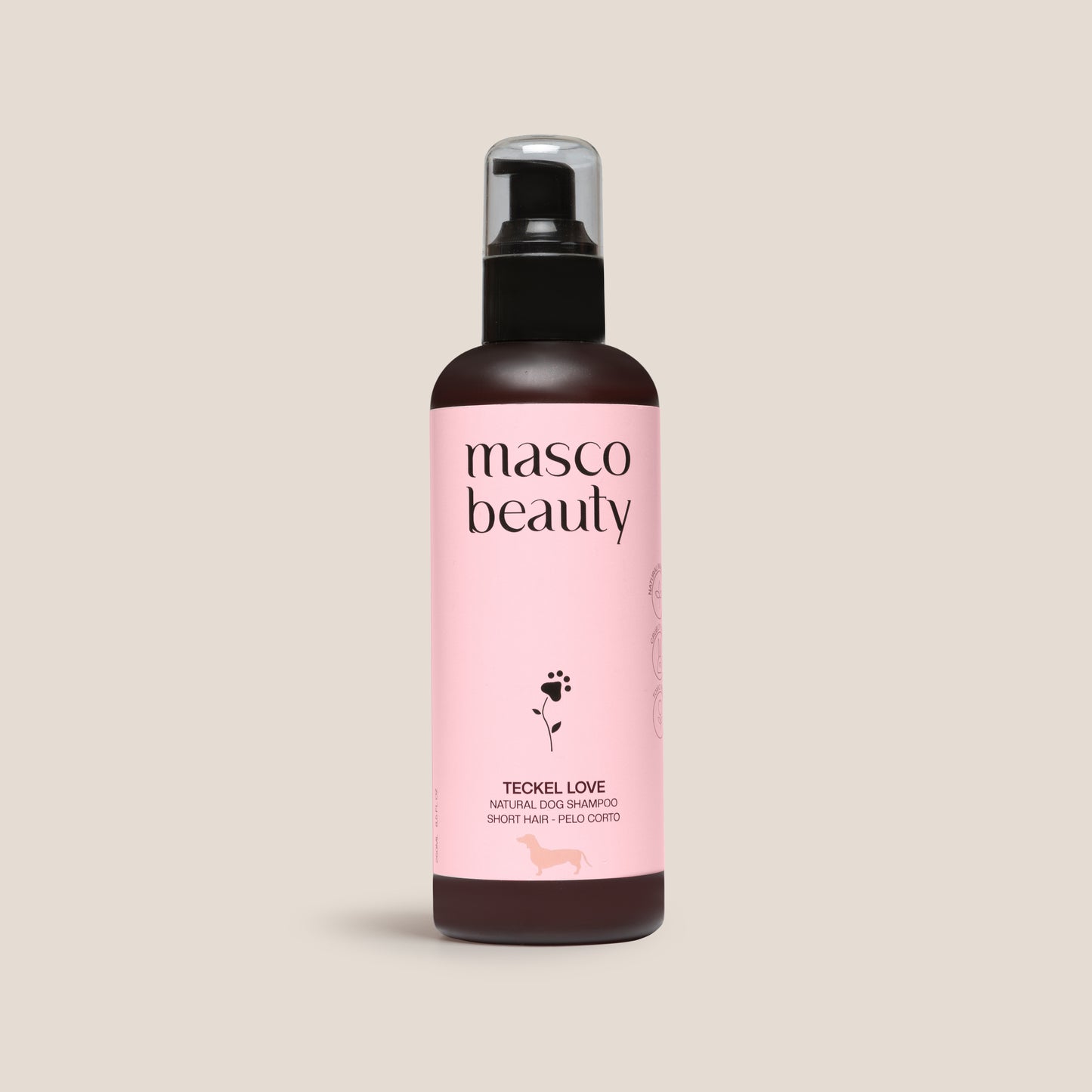 Masco Beauty Short Hair Shampoo "Teckel Love" shampoo for short hair, 250ml