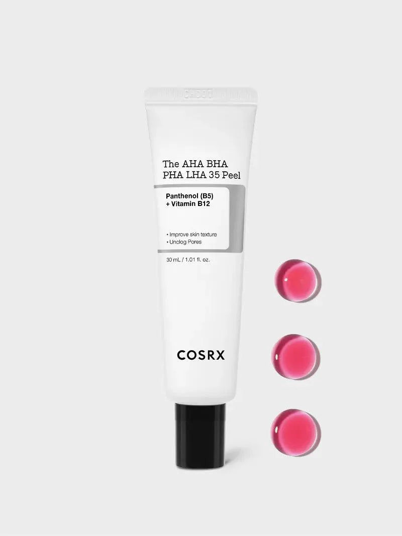 COSRX The AHA BHA PHA LHA 35 Peel veido pilingas 30ml