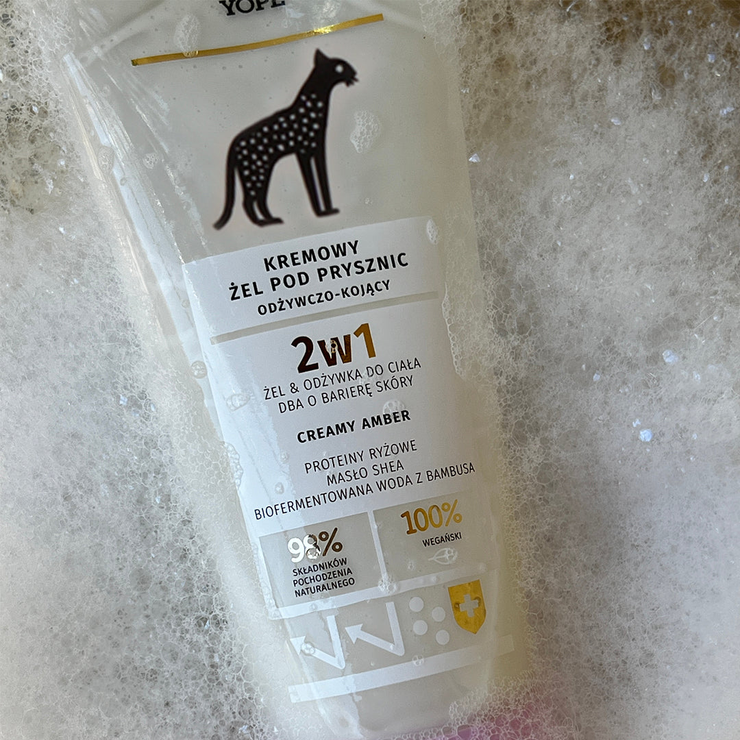 YOPE Creamy, moisturizing shower gel 2in1, 200ml.