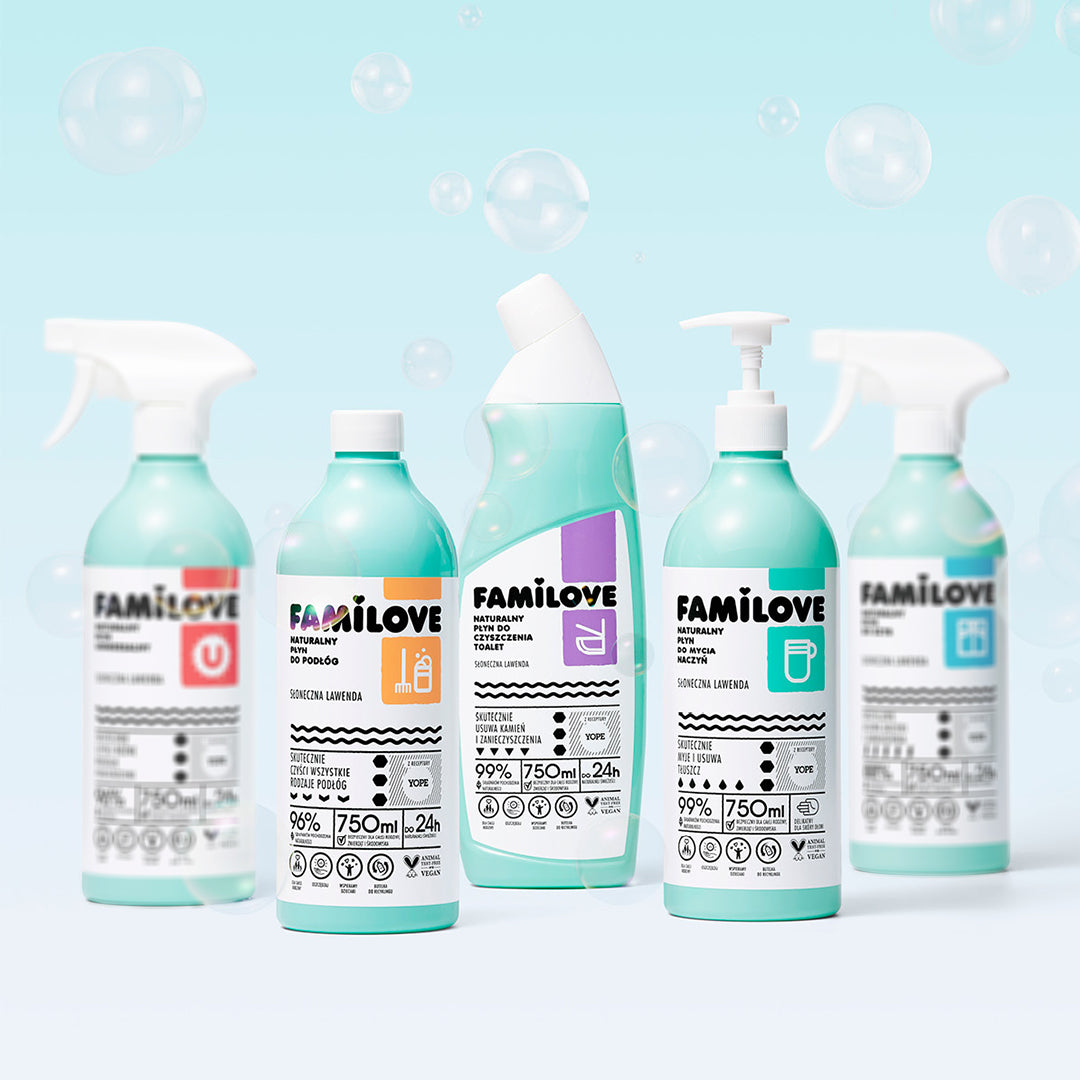 YOPE “FAMILOVE” Natural floor cleaner, 750 ml