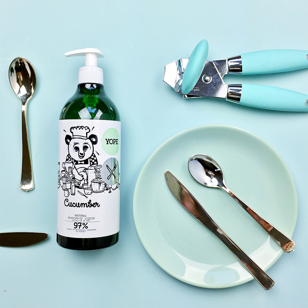 YOPE natural dishwashing liquid, 750 ml (Cucumber)