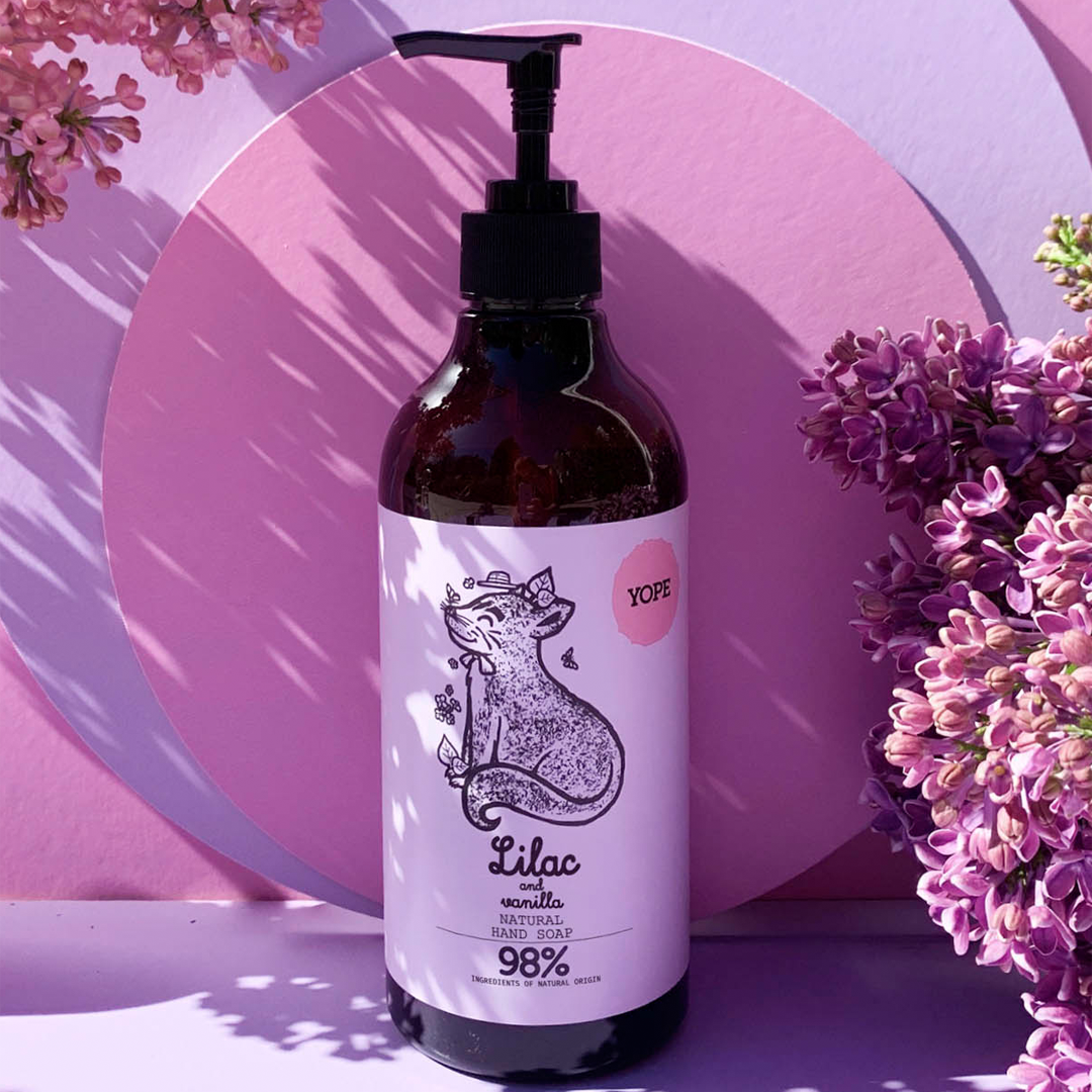 YOPE natural hand soap “Oils and vanilla”, 500ml