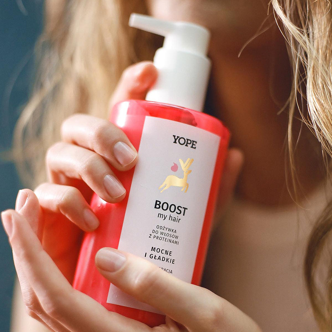 YOPE “BOOST” regenerating conditioner with proteins, 300ml