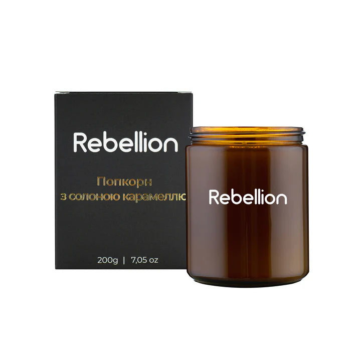 Rebellion scented candle "Popcorn With Salted Caramel"