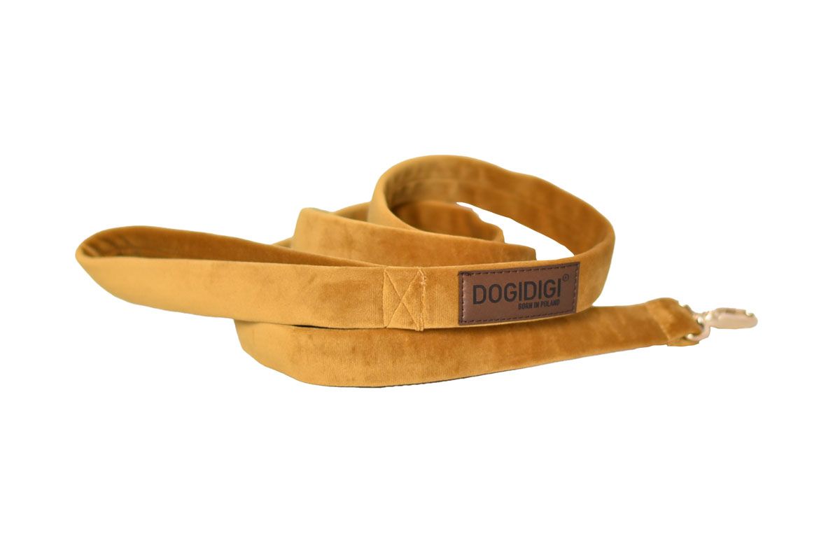 Dogi Digi velour dog leash