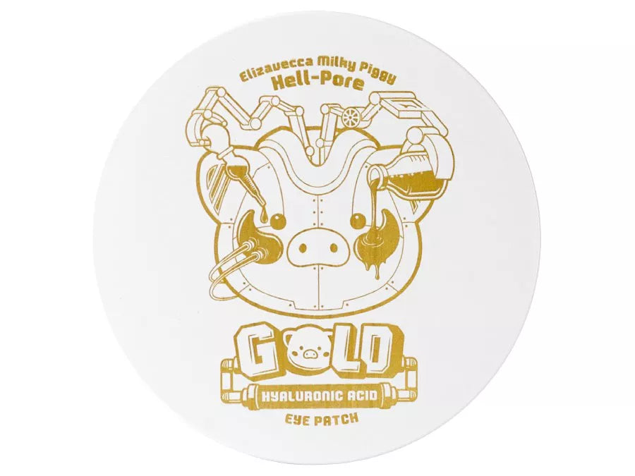Elizavecca Hell-Pore Gold Hyaluronic Acid Eye Patch paakių padeliai 60 vnt