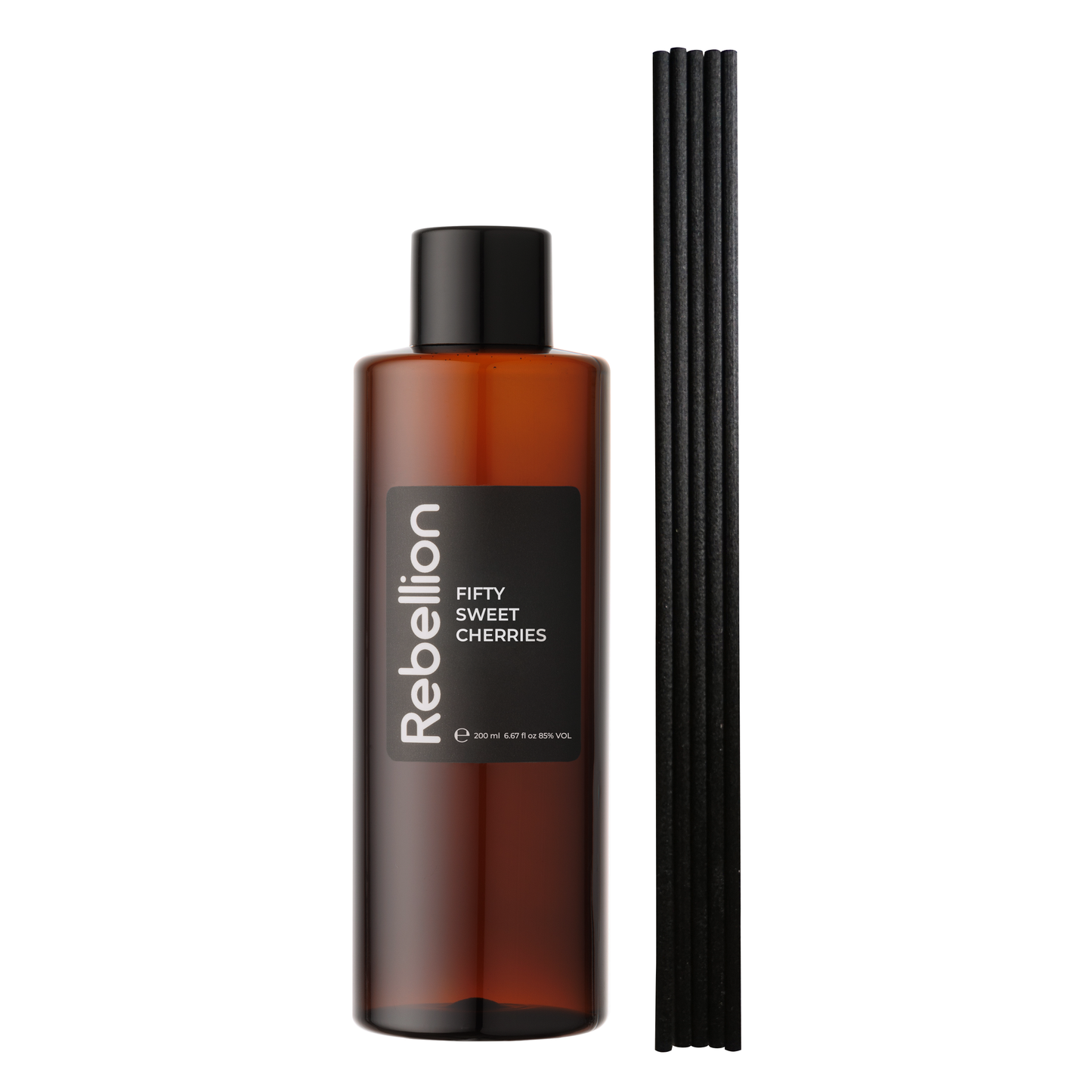 Rebellion namų kvapų difuzoriaus papildymas "Fifty Sweet Cherries" 200ml