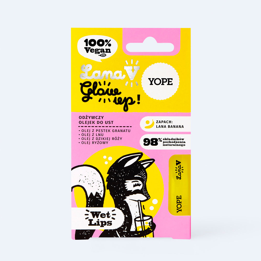 YOPE “Lana V” lip oil “Glow up!”, 10 ml