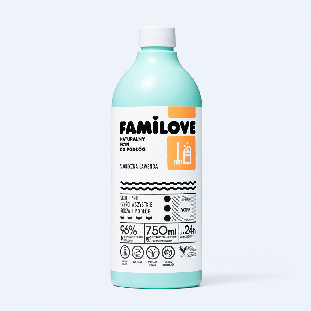 YOPE “FAMILOVE” Natural floor cleaner, 750 ml