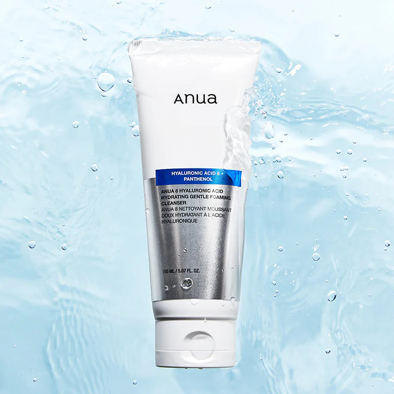 Anua 8 Hyaluronic Acid Hydrating Gentle Foaming Cleanser face wash 150ml