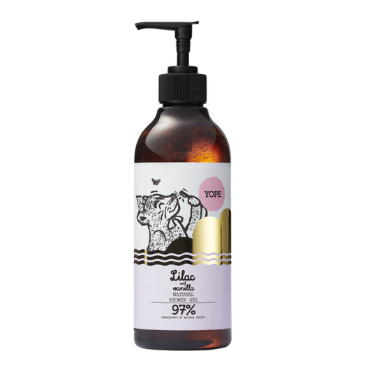 YOPE Natural shower gel "Oils and vanilla", 400 ml.