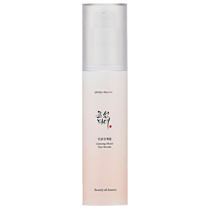 Beauty-Of-Joseon-Ginseng-Moist-Sun-Serum-SPF50-PA-Ginseng-Moist-Sun-Serum korejietiska kosmetika veido serumas su apsauga nuo saules apsauga nuo saules seumas veidui veido serumas beauty of joseon kosmetika