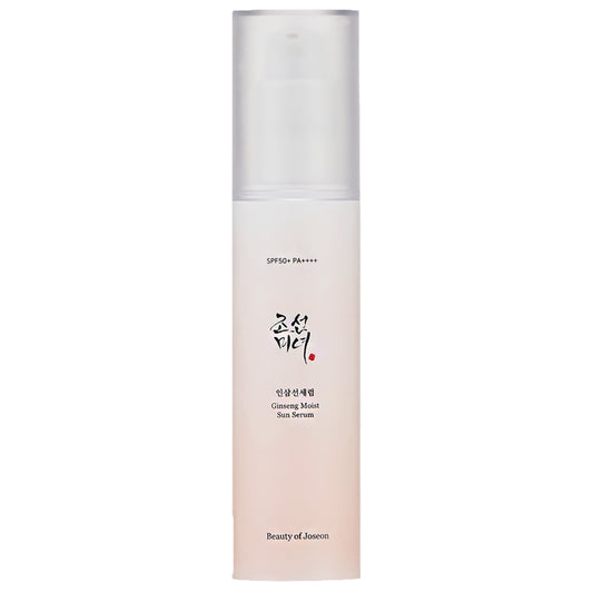 Beauty-Of-Joseon-Ginseng-Moist-Sun-Serum-SPF50-PA-Ginseng-Moist-Sun-Serum korejietiska kosmetika veido serumas su apsauga nuo saules apsauga nuo saules seumas veidui veido serumas beauty of joseon kosmetika