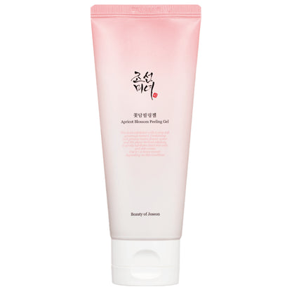 Beauty of Joseon Apricot Blossom Peeling Gel veido pilingas veido sveitiklis neagresyvi kosmetika korejietiska kosmetika veido pilingas beauty of joseon kosmetika lietuvoje abrikosu sveitiklis