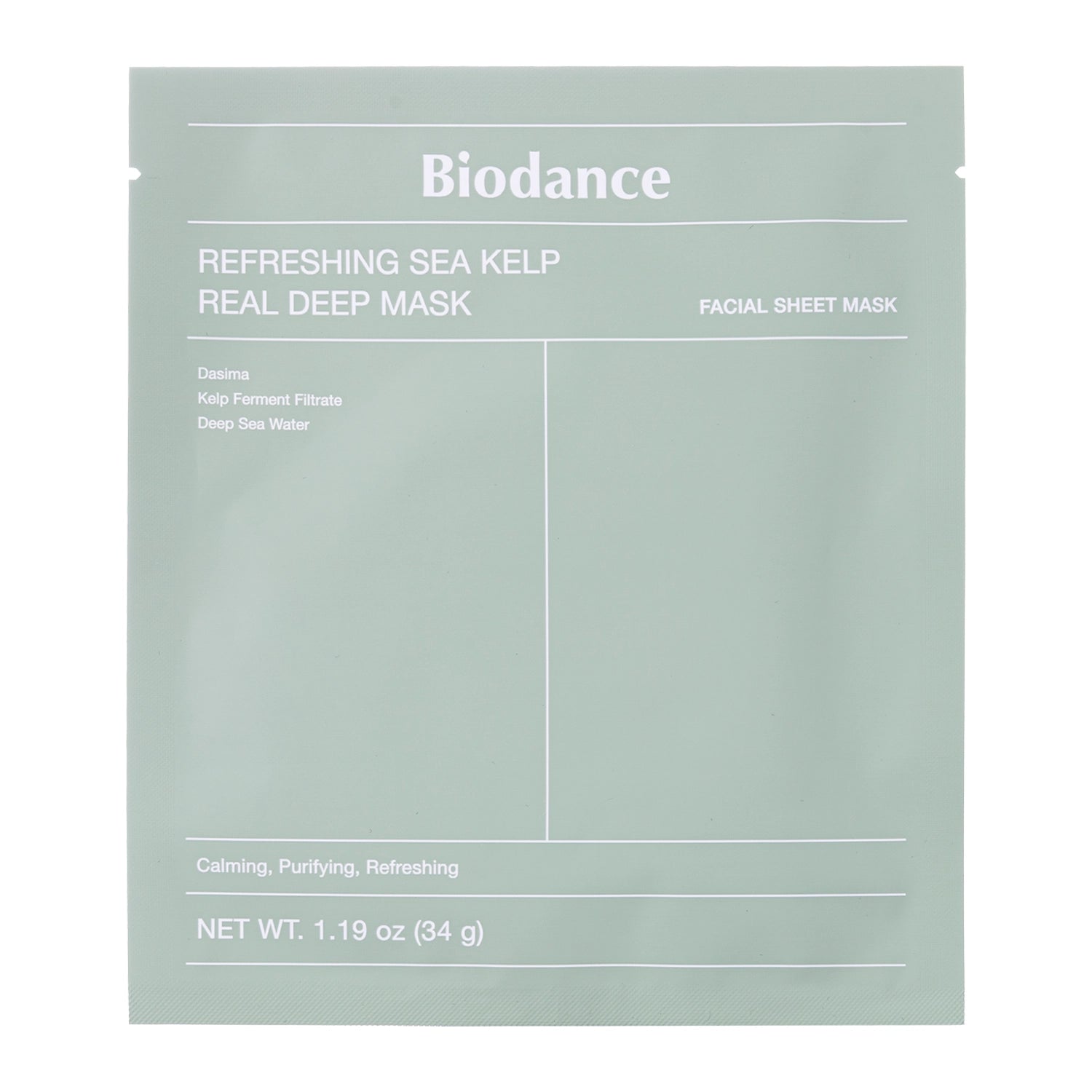 biodance kaukes lietuvoje internetu geriausios veido kaukes Biodance-Refreshing-Sea-Kelp-Real-Deep-Mask-Soothing-and-Moisturizing-Face-Mask
