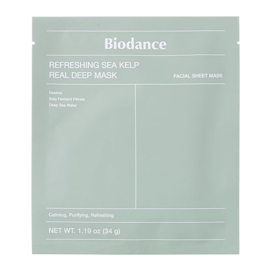 biodance kaukes lietuvoje internetu geriausios veido kaukes Biodance-Refreshing-Sea-Kelp-Real-Deep-Mask-Soothing-and-Moisturizing-Face-Mask