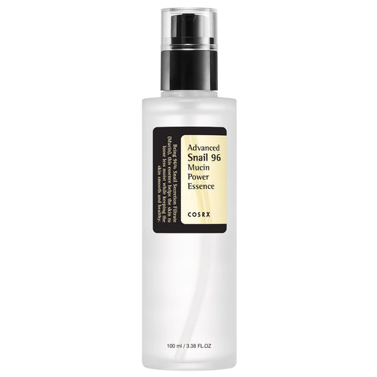 COSRX-Advanced-Snail-96-Mucin-Power-Essence-Moisturizing-Snail-Mucus-Essence-100ml sraigiu esencija sraigiu mucinas kosmetika korejietiska kosmetika geriausia kosmetika lietuvoje efektyvi kosmetika 