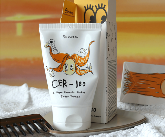 Elizavecca CER-100 Collagen Ceramide Coating Protein Hair Mask with Ceramides and Collagen