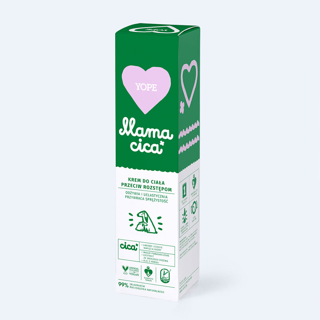 YOPE “Mama cica” kūno kremas nuo strijų, 150 ml.