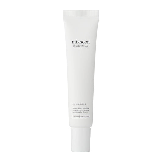 MIXSOON Bean Eye Cream paakių kremas 20ml paakiu kremas baltoje pakuoteje tubeleje paakiu kremas veiksmingas paakiu kremas geriausias paakiu kremas