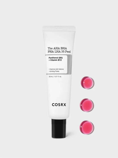 COSRX The AHA BHA PHA LHA 35 Peel face peeling 30ml