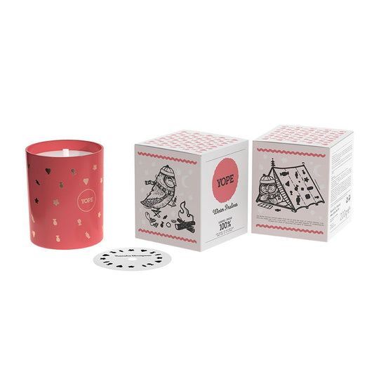YOPE handmade 100% natural soy wax candle, Winter Berries