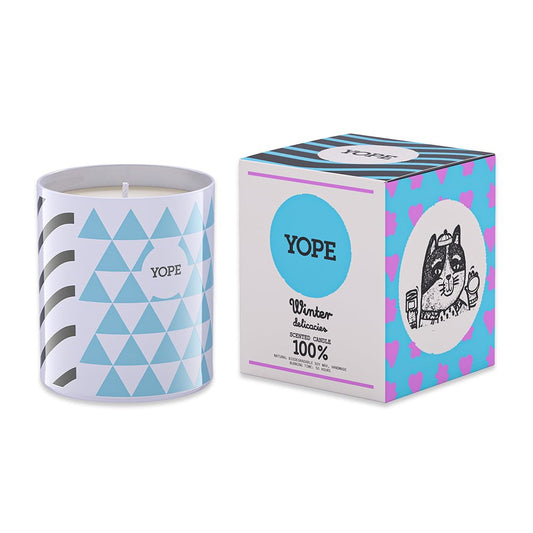 YOPE handmade 100% natural soy wax candle, Winter Delicacies