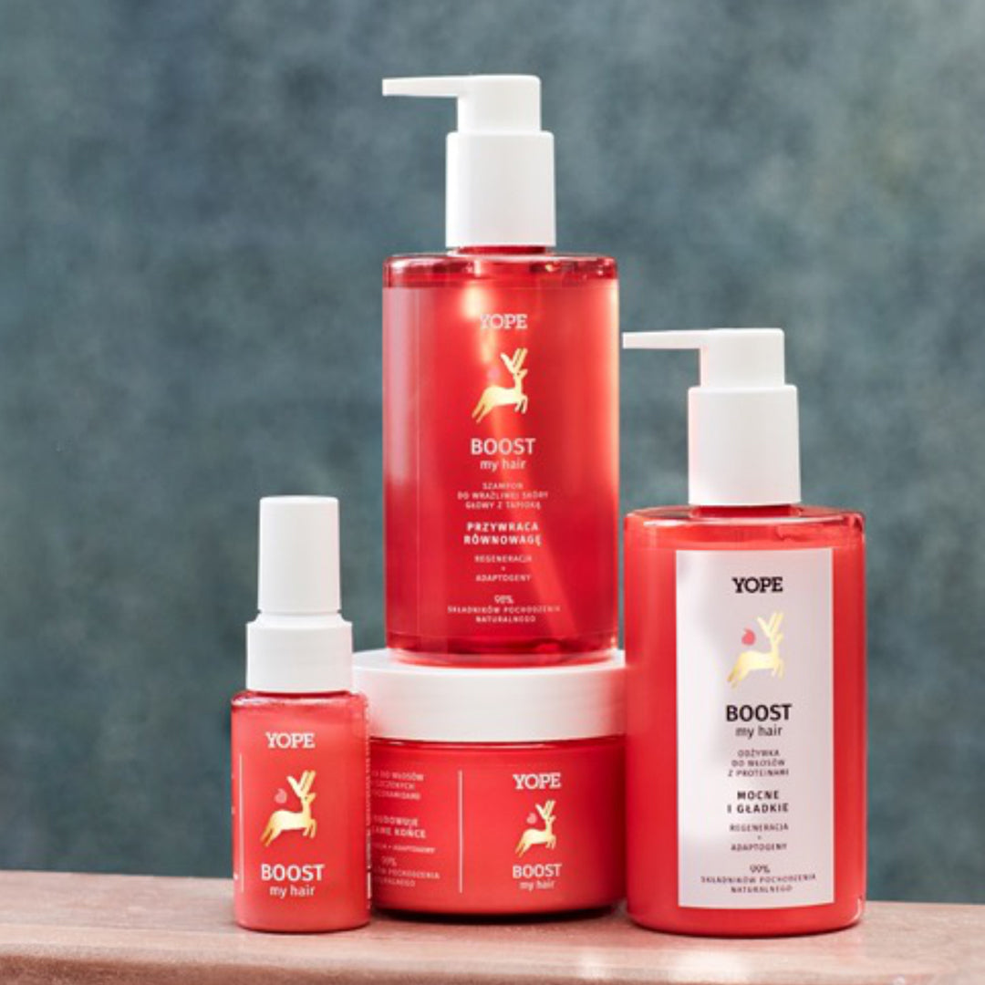YOPE “BOOST” regenerating shampoo with Tapioca, 300ml