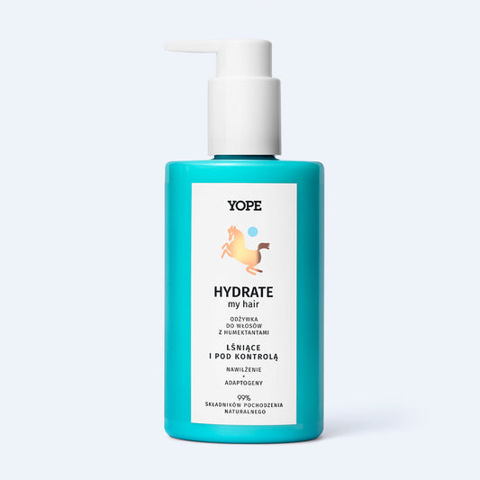 YOPE “HYDRATE” moisturizing conditioner with humectants, 300 ml
