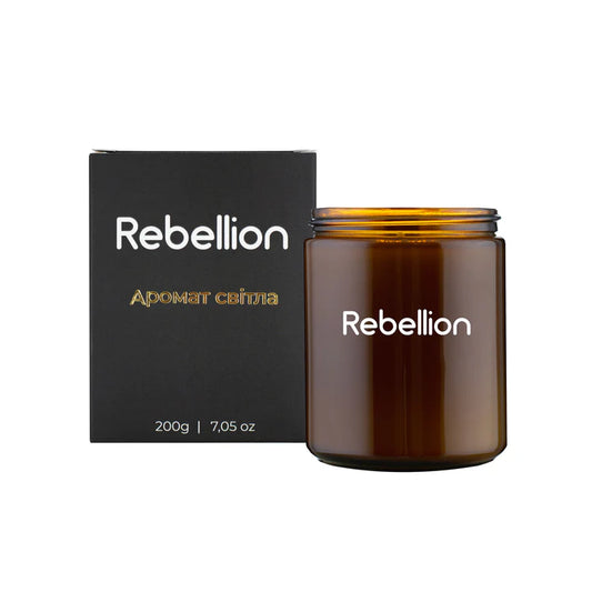 Rebellion scented candle "Aroma Of Light"