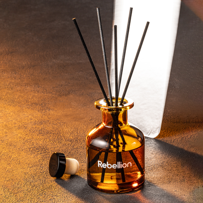 Rebellion home fragrance diffuser with reeds "Caramel Finish" 125ml