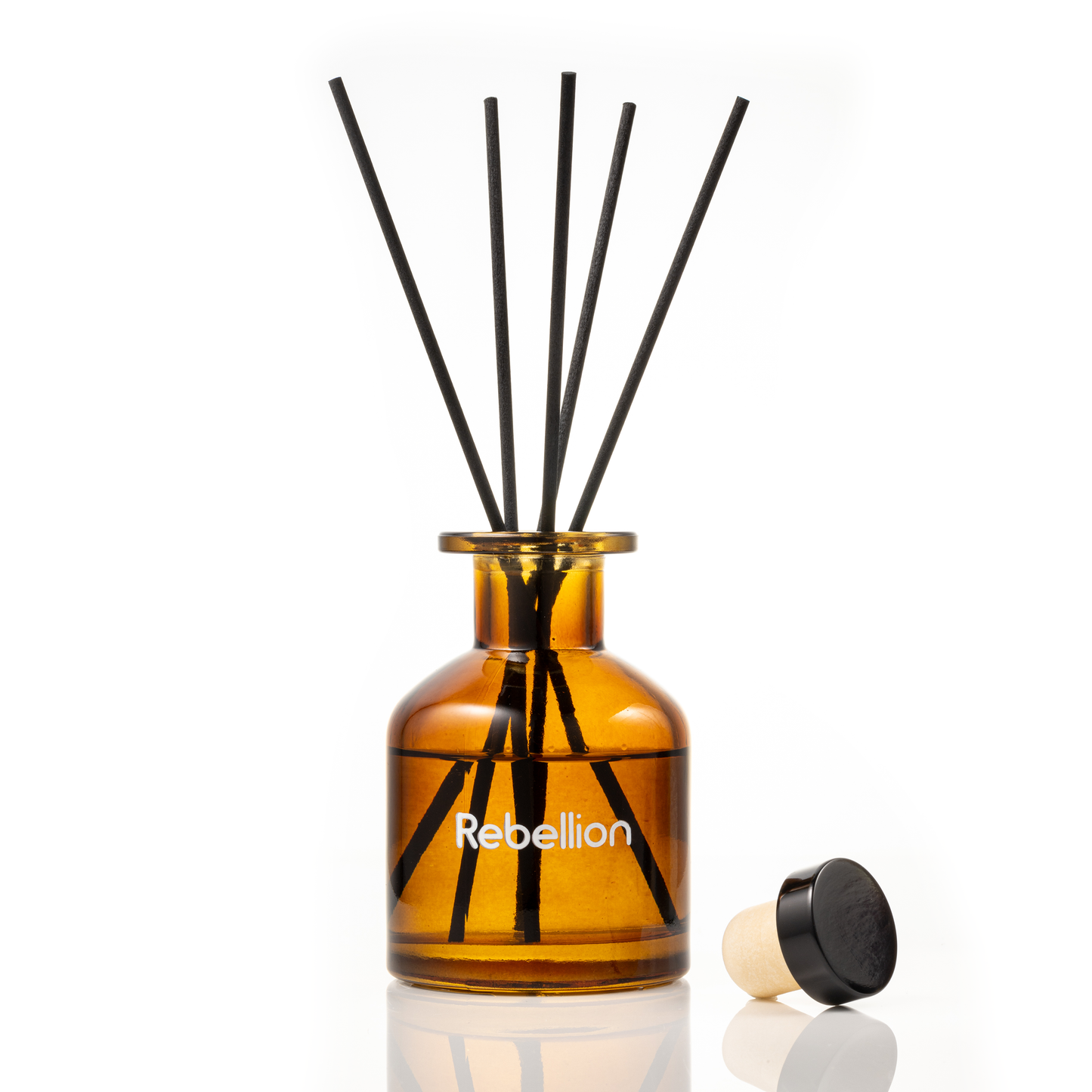 Rebellion home fragrance diffuser with reeds "Caramel Finish" 125ml