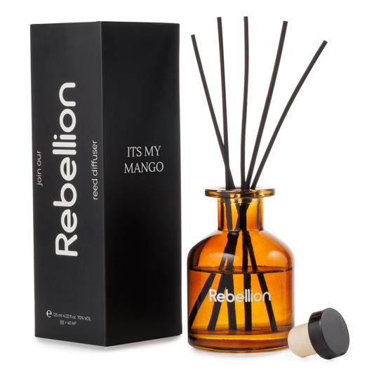 Rebellion home fragrance diffuser with reeds "Its My Mango" 125ml