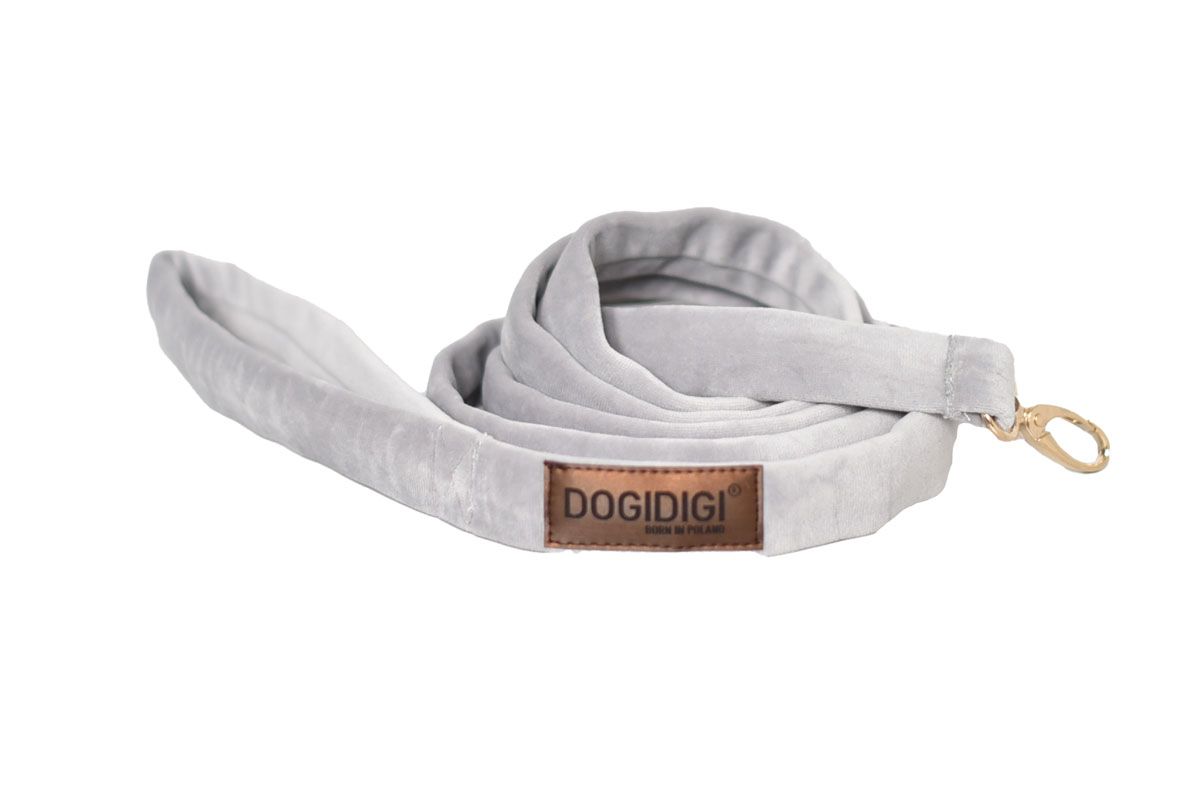 Dogi Digi velour dog leash
