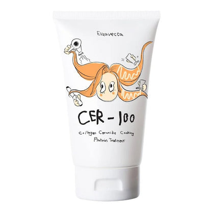 Elizavecca CER-100 Collagen Ceramide Coating Protein Hair Mask with Ceramides and Collagen