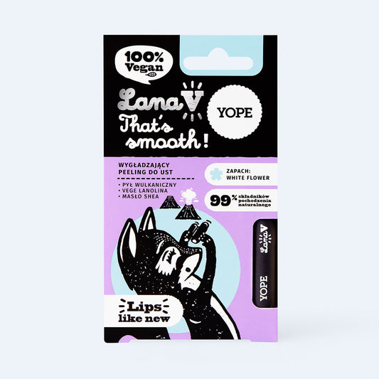 YOPE "Lana V" lip scrub "That's smooth" 2.5g