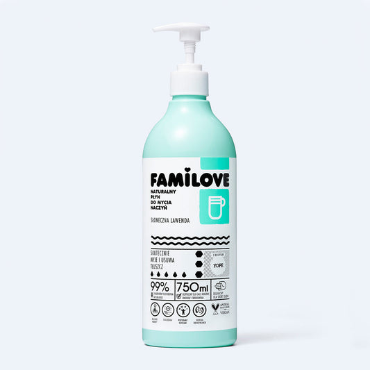 YOPE “FAMILOVE” Natural Dishwashing Liquid 750ml (Lavender)
